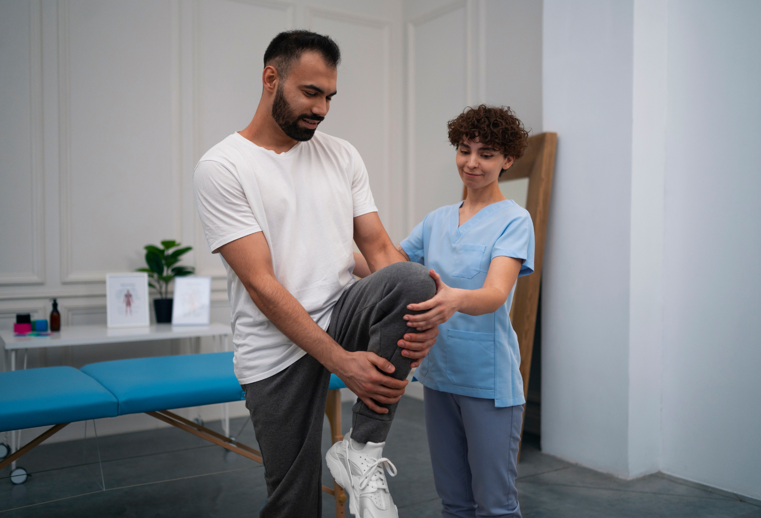 Physiotherapy and exercise therapy