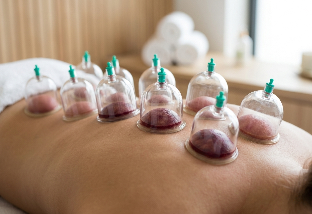 Cupping therapy at Inner Peace Nature Care